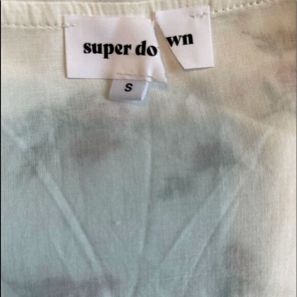 REVOLVE SUPERDOWN Romina Floral Buttons Front Mini Dress.Size S - Picture 13 of 14